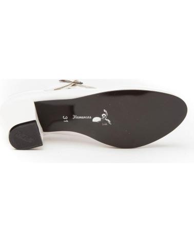 Zapatos de tacón pour Femme et Fille ANGELITOS ZAPATO FLAMENCA 302 BLANCO