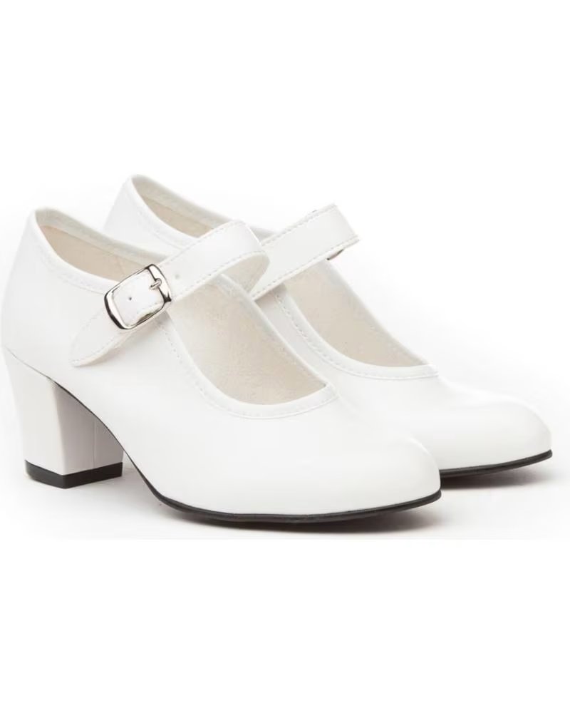 Shuhe-Ferse-De-Mujer-ANGELITOS-ZAPATO-FLAMENCA-302-BLANCO
