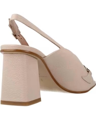 JONI SANDALI IN PELLE CON TACCO E FIBBIA MODELLO 22086J NUDE GRACAO