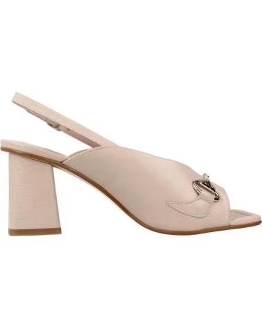 JONI SANDALI IN PELLE CON TACCO E FIBBIA MODELLO 22086J NUDE GRACAO