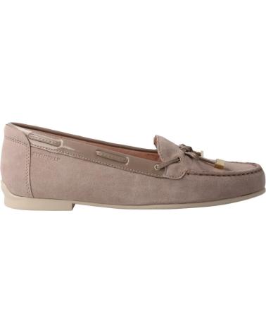 Mocasines de Mujer STONEFLY MOCASIN LAZO TAUPE BROWN