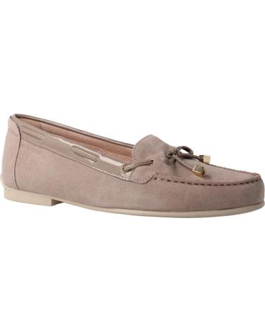 Mocasines de Mujer STONEFLY MOCASIN LAZO TAUPE BROWN