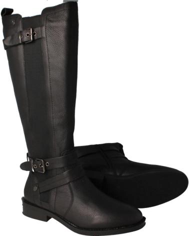 Woman boots CARMELA BOTA PIEL NEGRO