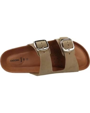 GEOX Sandalias Brionia H en beige para mujer D BRIONIA H
