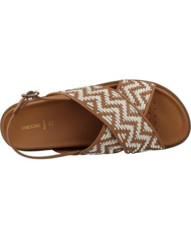 GEOX SANDALIAS MUJER MODELO D ADELASH COLOR MARRON C5F1S
