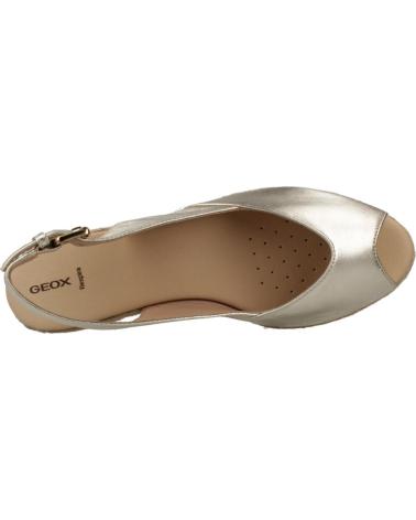 GEOX SANDALIAS GEOX D IBERIDE CON CUÑA EFECTO ESPARTO C2012