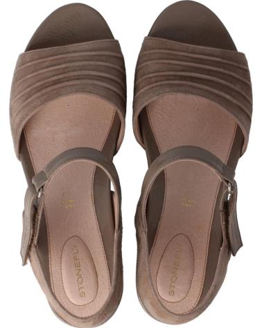 Sandalias de Mujer STONEFLY SANDALIA FRUNCIDO TAUPE BROWN