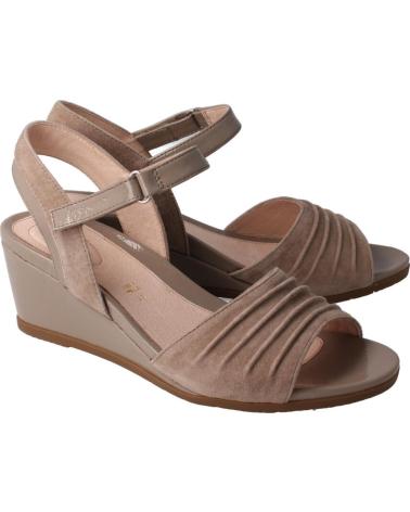 Sandalias de Mujer STONEFLY SANDALIA FRUNCIDO TAUPE BROWN