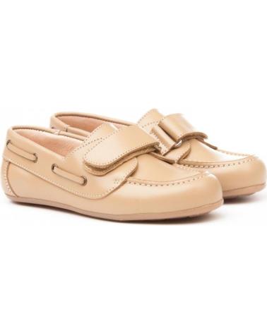Nauticos de Niño ANGELITOS NAUTICO PIEL 353 CAMEL