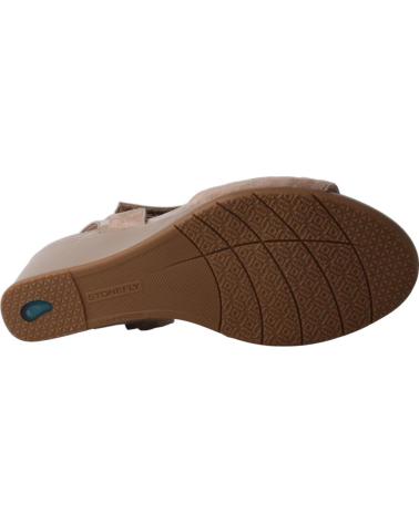 Sandalias de Mujer STONEFLY SANDALIA FRUNCIDO TAUPE BROWN