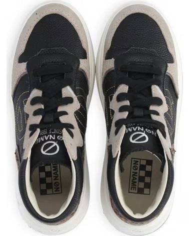 NO NAME ZAPATILLAS BRIDGET MID CON DETALLES ANIMAL PRINT BLACK