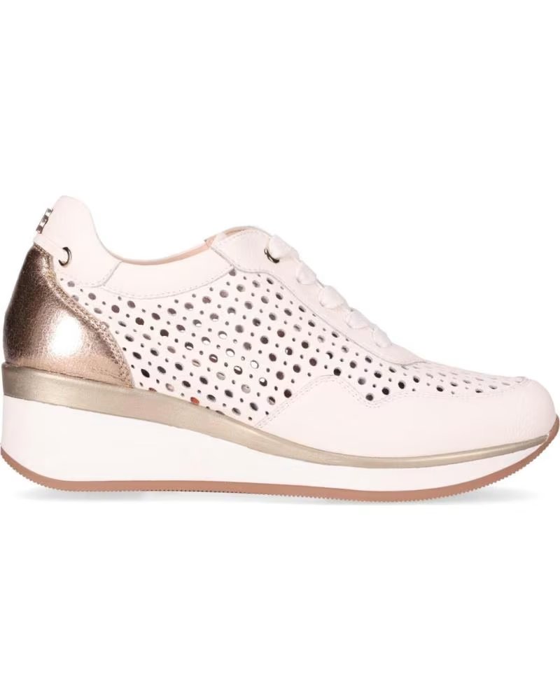 CHIKA10 CHIKA10 SAUCE 10 PERFORIERT MIT METALLIC-DETAIL HIELO-SNOW