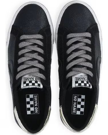 NO NAME BASKETS URBAINES STRIKE SIDE AVEC DÉTAIL MÉTALLIQUE BLACK
