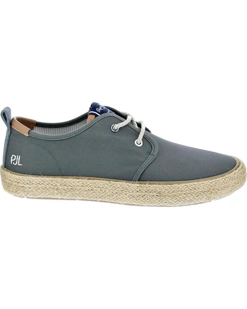PEPE JEANS ZAPATOS DE LONA PMS100009-RANGEGREEN EN PARA HOMBRE VERDE