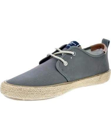 PEPE JEANS ZAPATOS DE LONA PMS100009-RANGEGREEN EN PARA HOMBRE VERDE