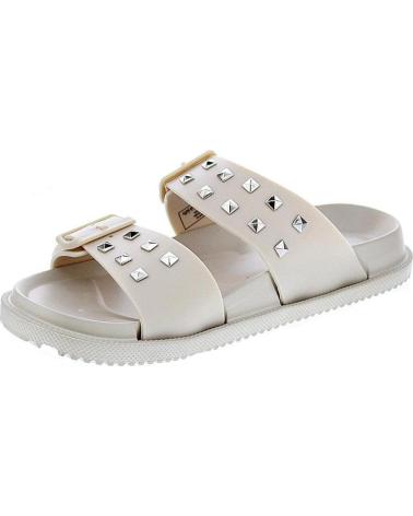 PEPE JEANS ZAPATOS ZAPATOS MUJER SANDALIAS MODELO OCEAN STUDS COLOR BLA BLANCO