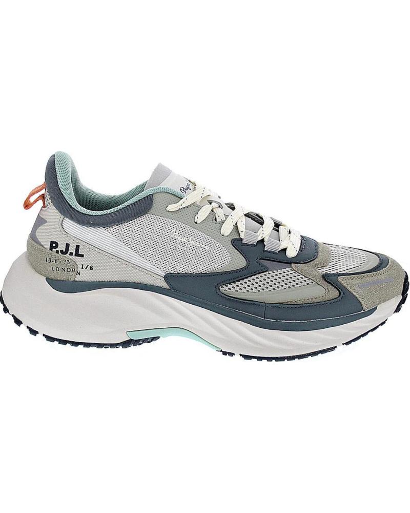 PEPE JEANS ZAPATOS ZAPATOS HOMBRE ZAPATILLAS BAJAS MODELO CROMER STREET VERDE