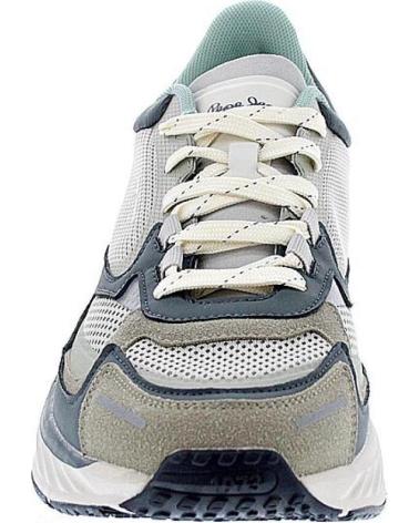 PEPE JEANS ZAPATOS ZAPATOS HOMBRE ZAPATILLAS BAJAS MODELO CROMER STREET VERDE