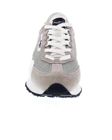 PEPE JEANS ZAPATOS ZAPATOS HOMBRE ZAPATILLAS BAJAS MODELO ARCHER BLOCK BEIGE