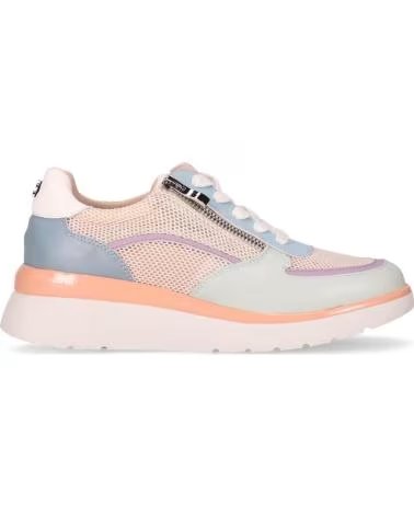 CHIKA10 SNEAKER CASUAL CON CERNIERA LATERALE HIBISCO MULTICOLOR