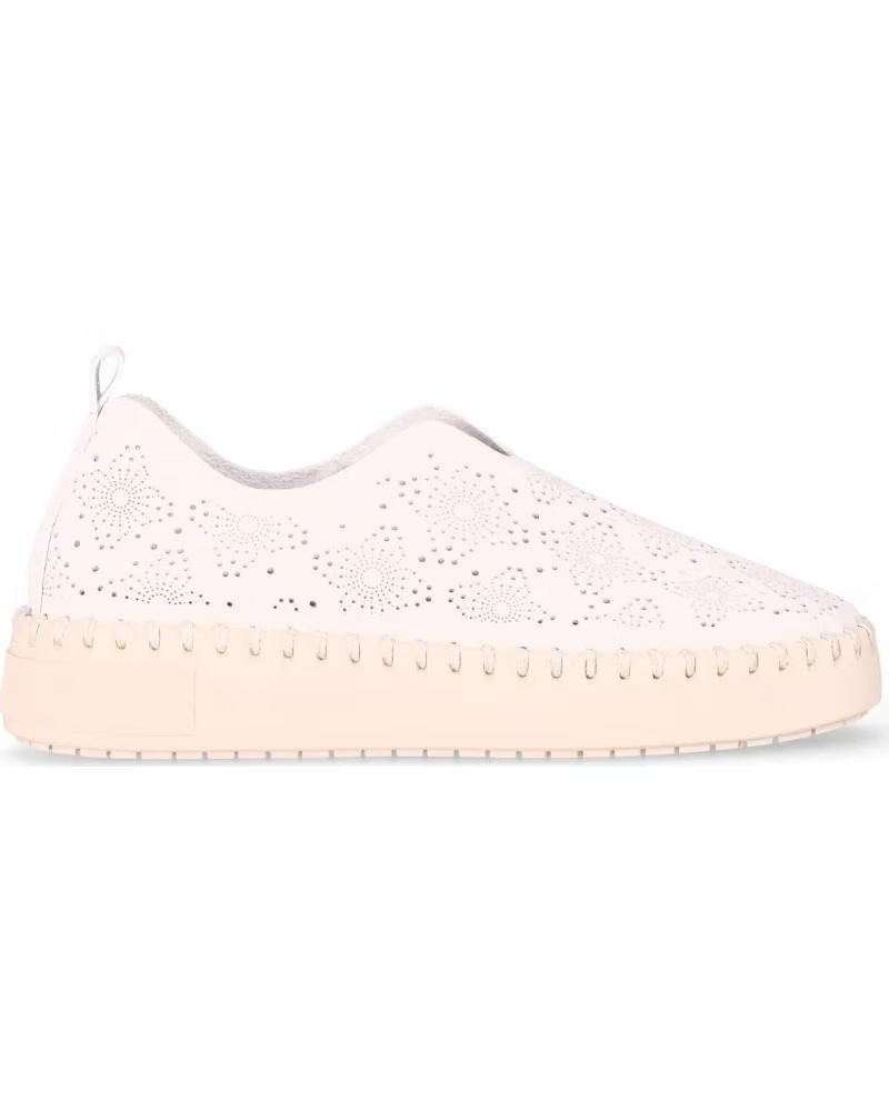 CHIKA10 SNEAKERS SLIP-ON TRAFORATE CON ZEPPA CARMEN BEIG-BEIGE