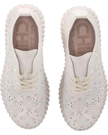CHIKA10 MALIA TEXTURED PLATFORM SNEAKER BEIG-BEIGE