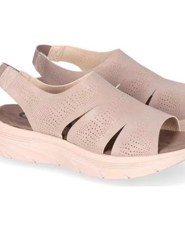 CHIKA10 LÄSSIGE PLATEAU-SANDALE KALUA TAUPE-TAUPE