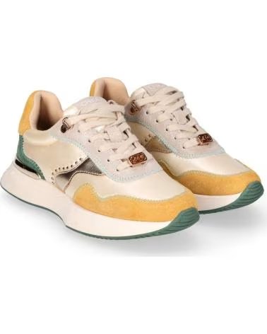 CHIKA10 SNEAKERS KIMBERLY 07 PLATIN UND GOLD PLATINO-LG GOLD