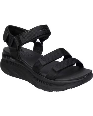 SKECHERS SANDÁLIAS DESPORTIVAS 112886 COM TIRAS AJUSTÁVEIS NEGRO