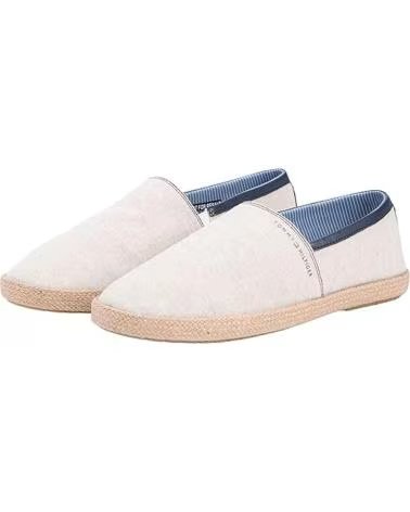 TOMMY HILFIGER ALPARGATAS CHAMBRAY ESPADRILLE EN COLOR BEIGE