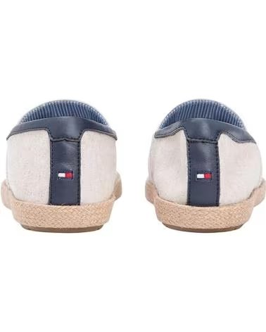 TOMMY HILFIGER ALPARGATAS CHAMBRAY ESPADRILLE EN COLOR BEIGE