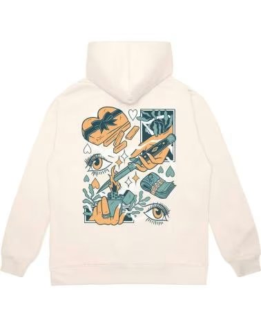 JACKER SWEATSHIRT SOULMATE COM ESTAMPADO GRÁFICO