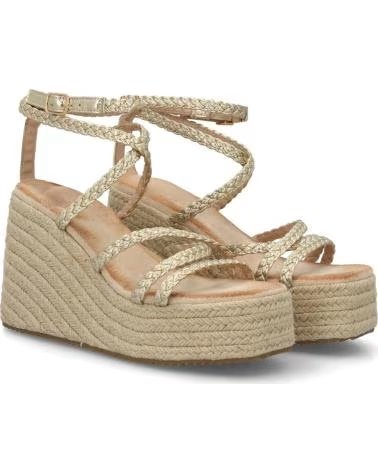 SPORT3PUNTO0 PLATFORM WEDGE SANDAL WITH BRAIDED STRAPS FZL-0024 VARIOS COLORES