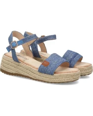 SPORT3PUNTO0 ESPADRILLE-SANDALE MIT KEILABSATZ UND VERSTELLBAREN RIEMEN TF5139 VARIOS COLORES