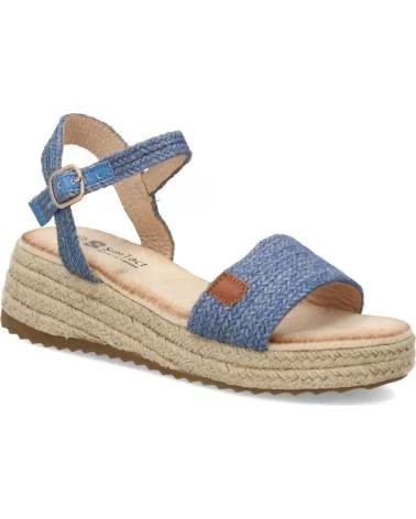 SPORT3PUNTO0 ESPADRILLE-SANDALE MIT KEILABSATZ UND VERSTELLBAREN RIEMEN TF5139 VARIOS COLORES