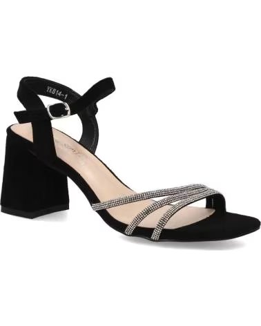 SPORT3PUNTO0 ABSATZSANDALEN MIT STRASSRIEMEN YK814 VARIOS COLORES
