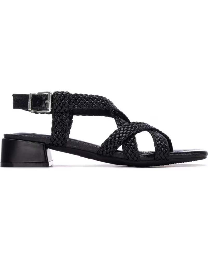 XTI SANDÁLIAS 145259 COM TIRAS ENTRELAÇADAS NEGRO
