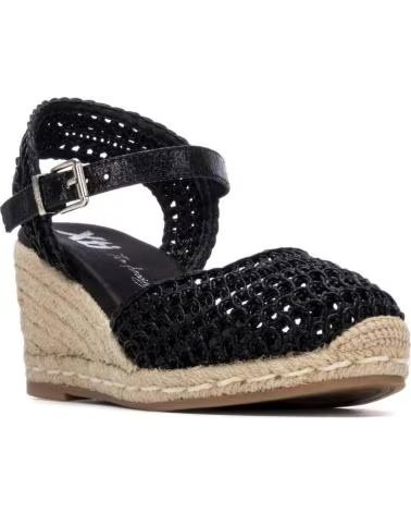 XTI SANDÁLIA DE CUNHA XTI 145296 COM FECHO DE FIVELA NEGRO