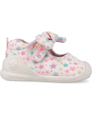 BIOMECANICS ZAPATOS DE LONA PARA PRIMEROS PASOS DE NINA 262175-A032 2621 BLANCO