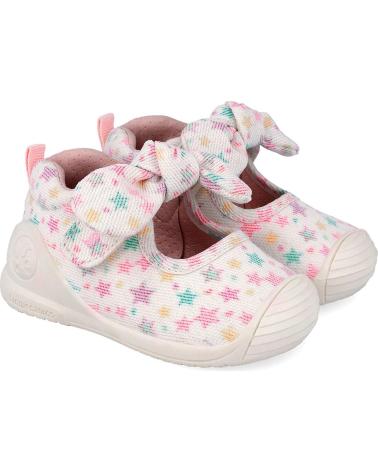 BIOMECANICS ZAPATOS DE LONA PARA PRIMEROS PASOS DE NINA 262175-A032 2621 BLANCO
