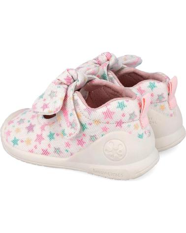 BIOMECANICS ZAPATOS DE LONA PARA PRIMEROS PASOS DE NINA 262175-A032 2621 BLANCO