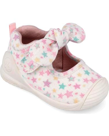 BIOMECANICS ZAPATOS DE LONA PARA PRIMEROS PASOS DE NINA 262175-A032 2621 BLANCO
