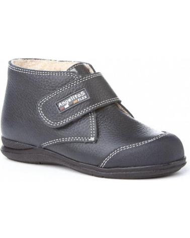 Botins de Menina e Menino ANGELITOS PISAKAKA PIEL 410 MARINO