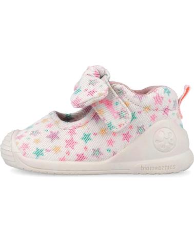 BIOMECANICS ZAPATOS DE LONA PARA PRIMEROS PASOS DE NINA 262175-A032 2621 BLANCO
