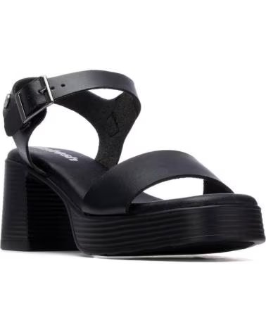 REFRESH Sandalias De Tacon 175097-01 en negro para mujer NEGRO