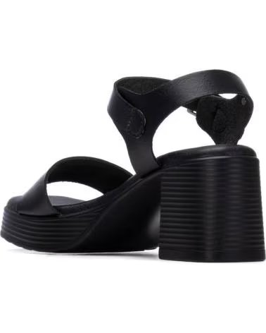 REFRESH Sandalias De Tacon 175097-01 en negro para mujer NEGRO