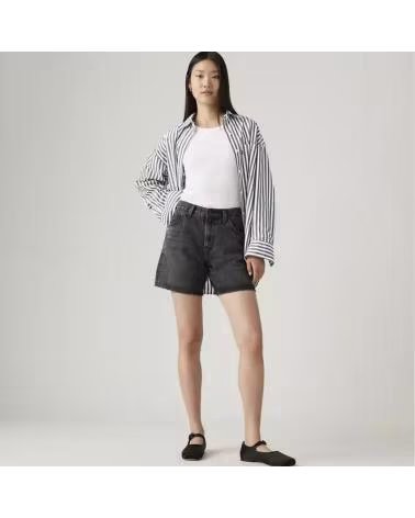 LEVIS PANTALONCINI LEVI´S 94 BAGGY WANDERING SPIRIT NERO NEGRO