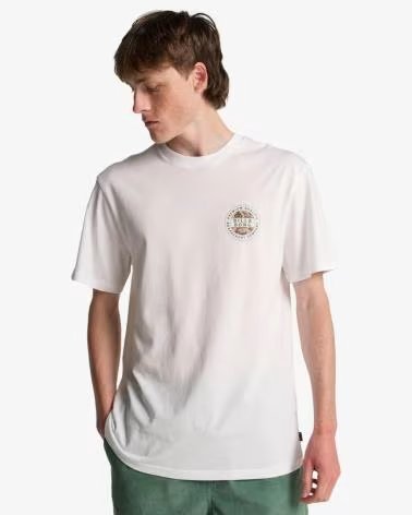 BILLABONG CAMISETA DE MANGA CORTA ROTOR EN PARA HOMBRE BLANCO
