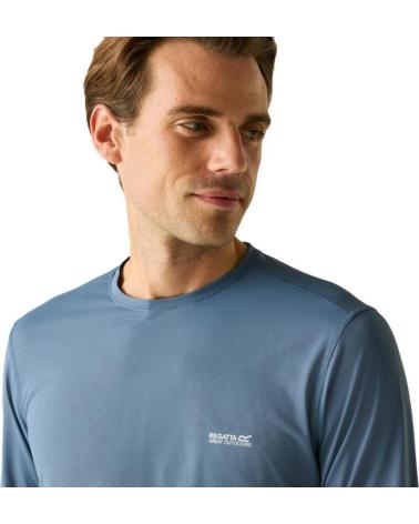 REGATTA CAMISETA TÉCNICA ANTI-INSECTO RMT347-ZZ8 AZUL