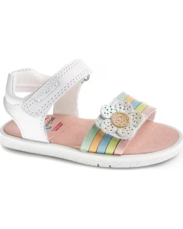 PABLOSKY SANDALIAS NINA MODELO 073100P COLOR  BLANCO